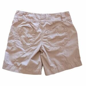 LOFT Ann Taylor Tan Cotton Boyfriend Shorts Size 4 Outdoors Walking Hiking Cargo